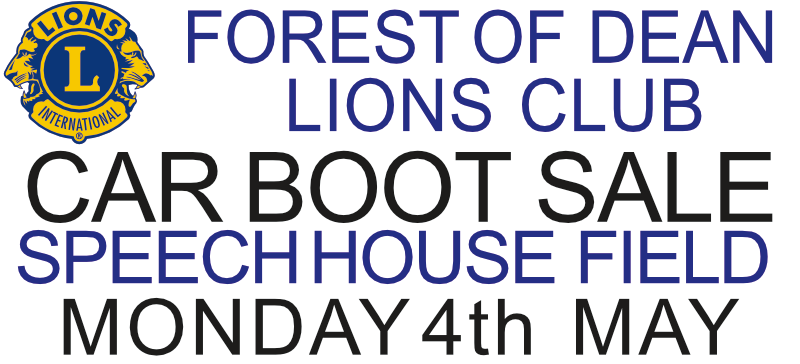 Lions Speech House Car Boot Sale
